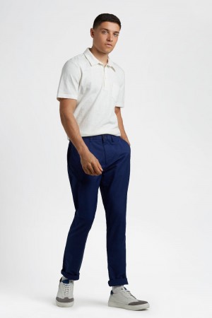 Pantalon Ben Sherman Everyday Slim Fit Chino Bleu Marine | 87431-HDCN