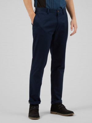 Pantalon Ben Sherman Signature Slim Stretch Chino Bleu Marine | 60851-UPWO