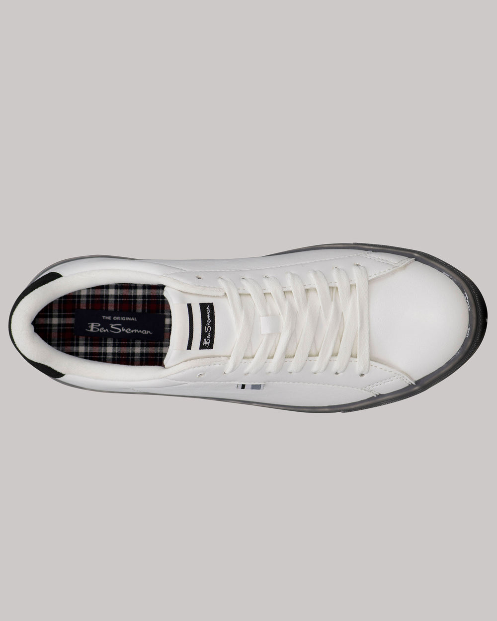 Basket Ben Sherman Crowley Blanche Noir | 58109-WUXA