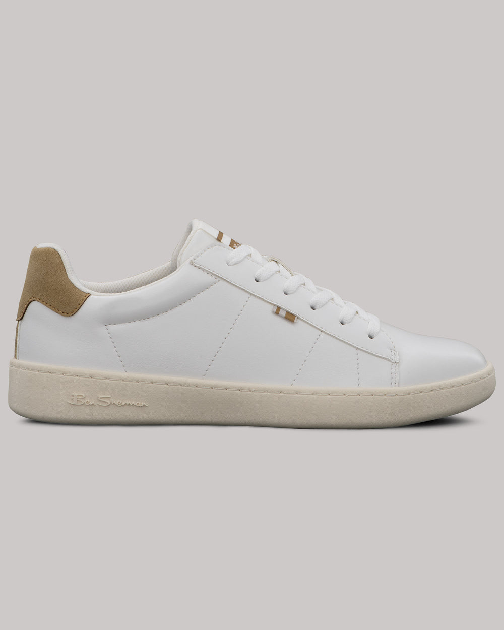 Basket Ben Sherman Hampton Blanche Marron | 70286-YAQO