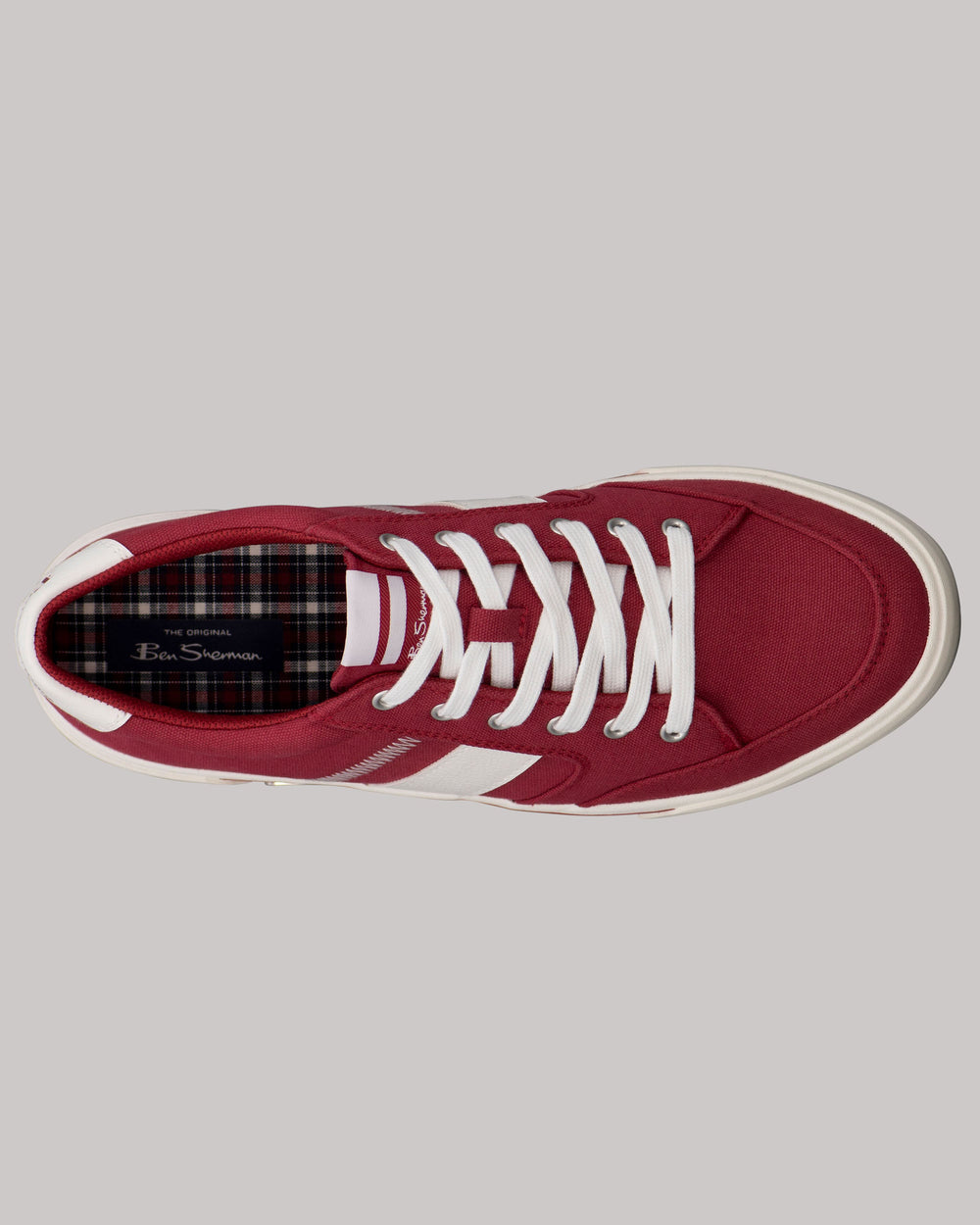 Basket Ben Sherman Hawthorn Rouge Blanche | 29864-BGZX