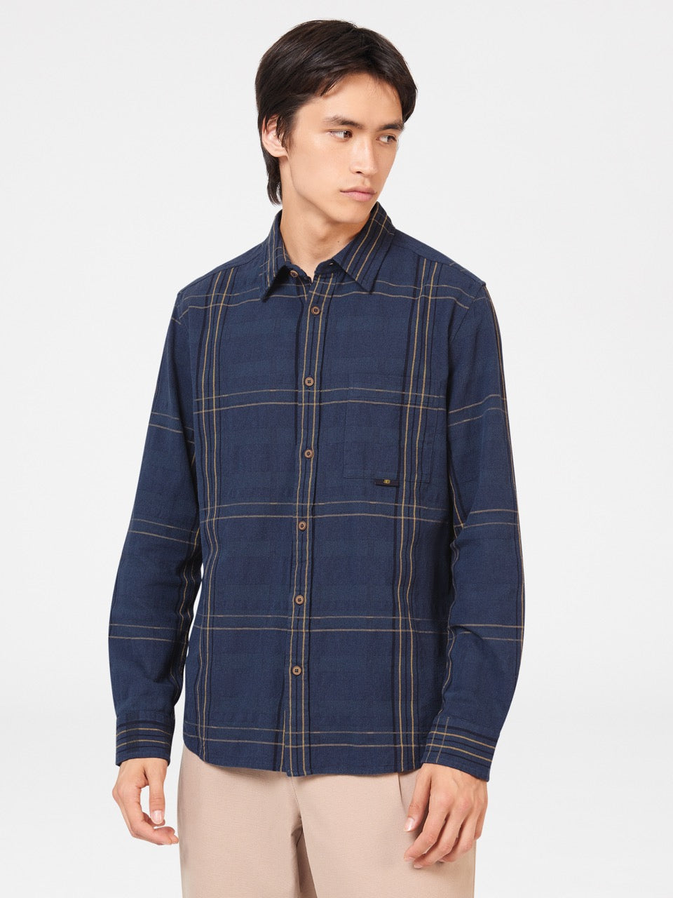 Chemises Ben Sherman B by Ben Sherman Indigo Check Indigo | 56703-FEHL