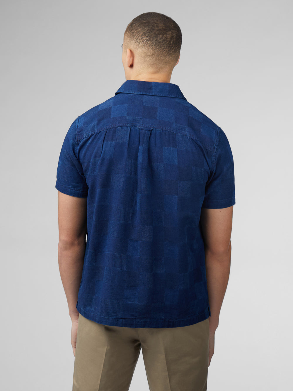 Chemises Ben Sherman B by Ben Sherman Indigo Check Bleu Marine | 46301-JPDA