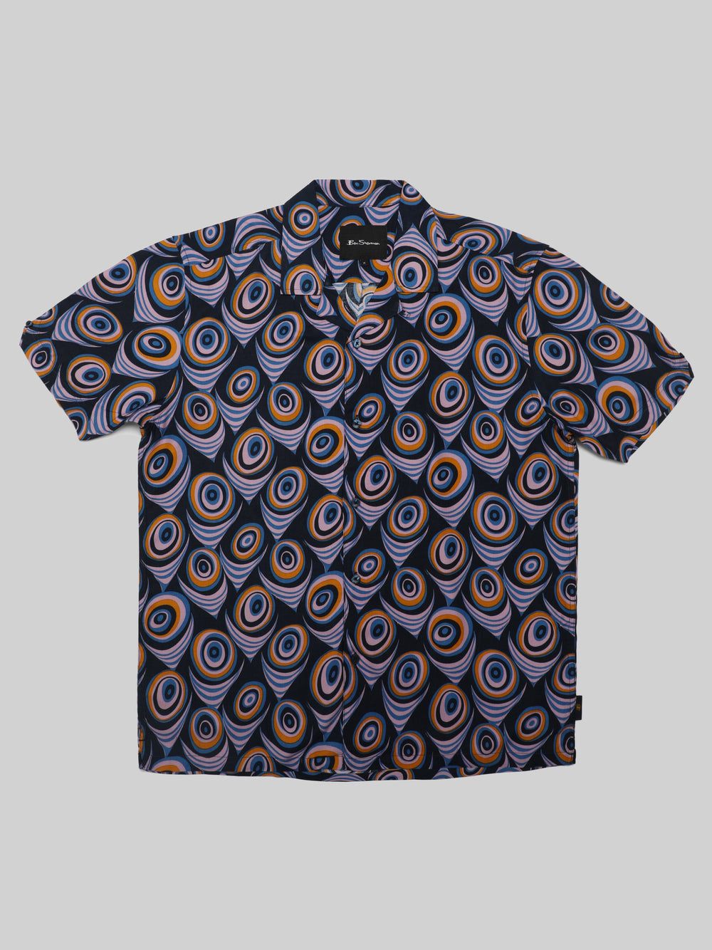 Chemises Ben Sherman B by Ben Sherman Psychedelic Print Violette | 93048-RFPJ