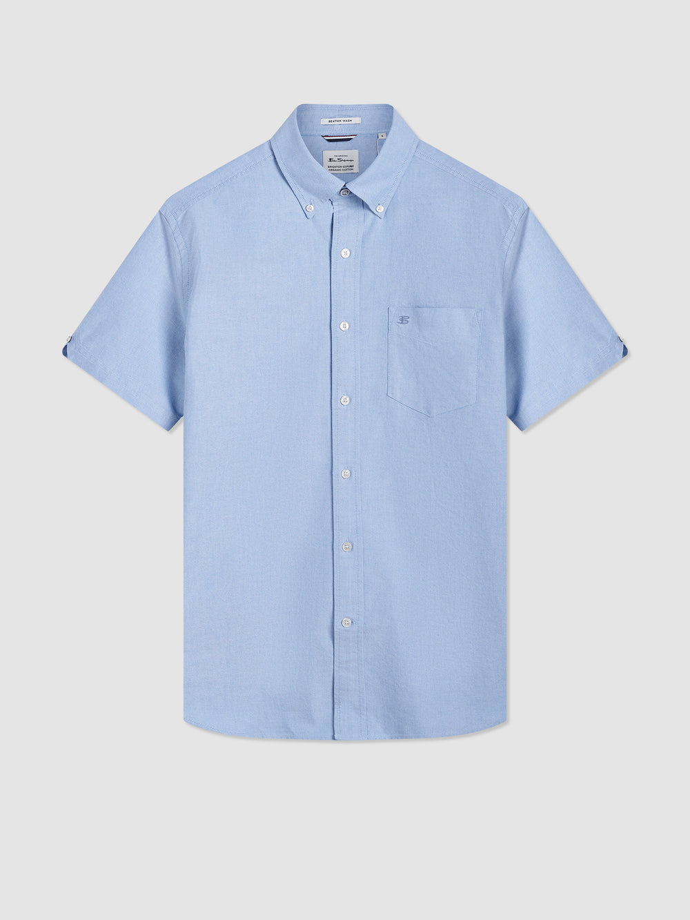 Chemises Ben Sherman Brighton Oxford Organic Bleu | 89304-YJIN