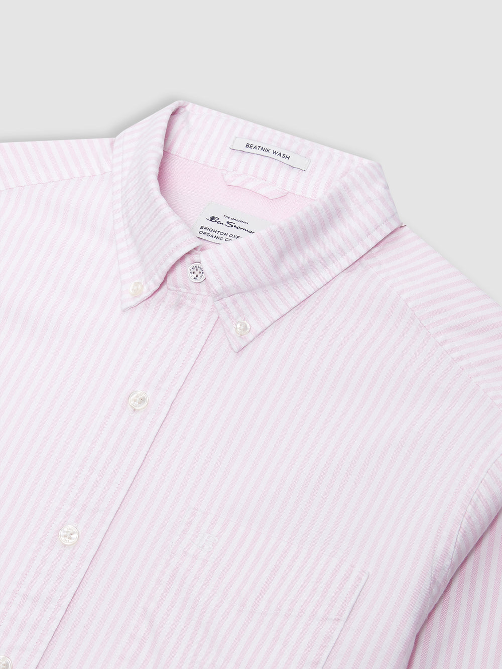 Chemises Ben Sherman Brighton Oxford Rose Stripes | 23971-VKLI