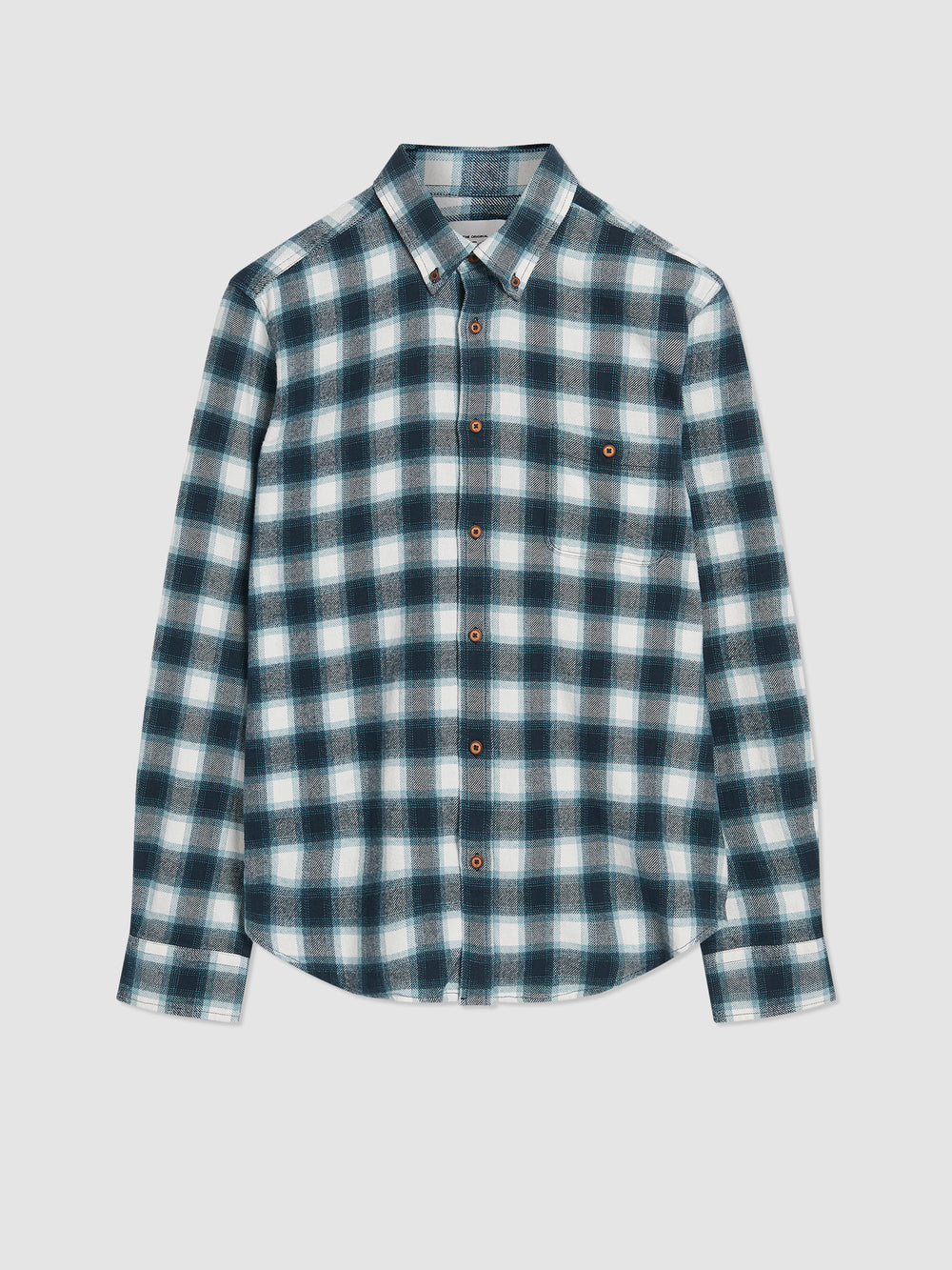 Chemises Ben Sherman Brushed Ombre Check Flannel Vert | 91832-JNBR