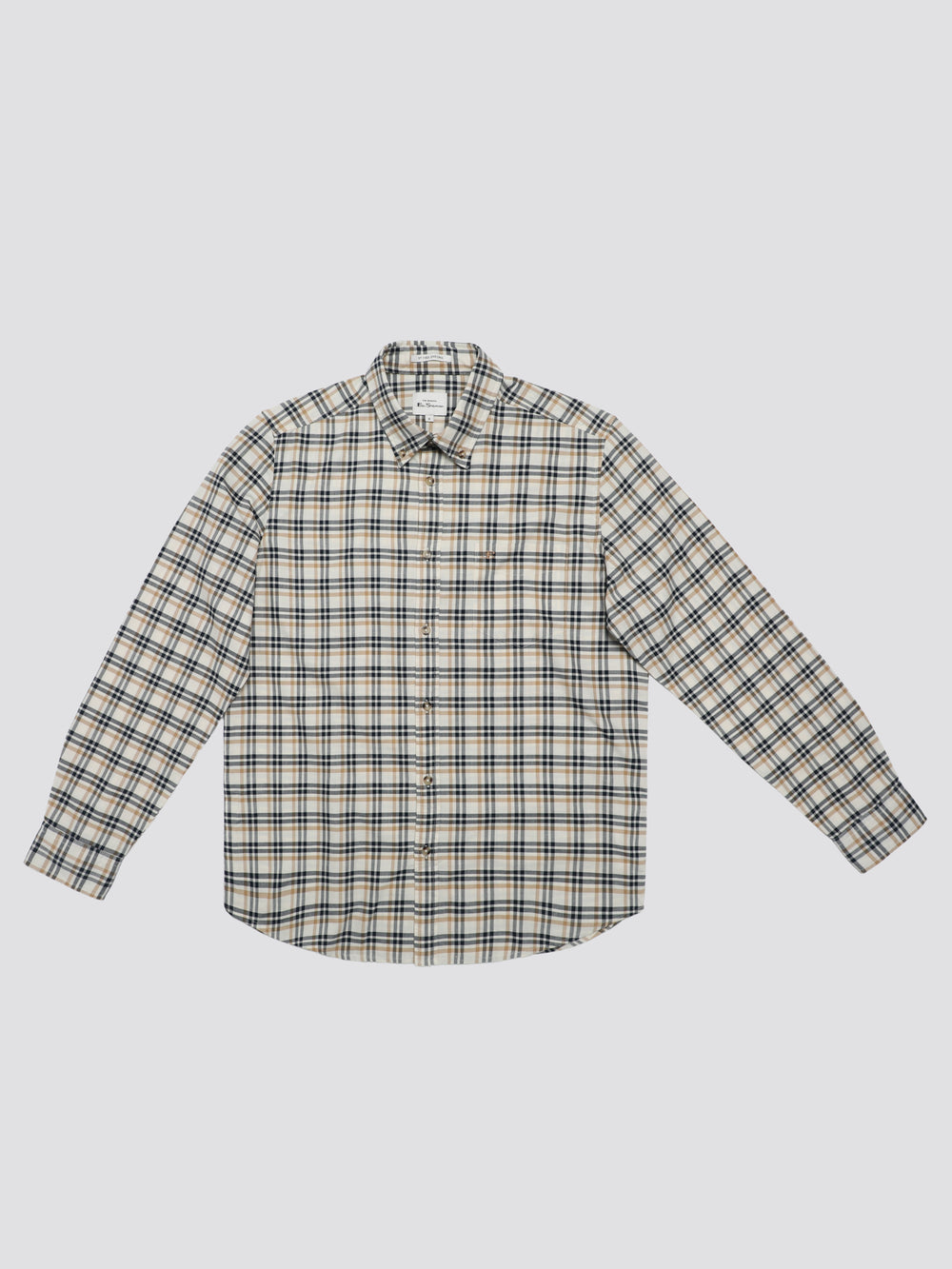 Chemises Ben Sherman Signature Oxford Check Blanche | 46970-VAQF