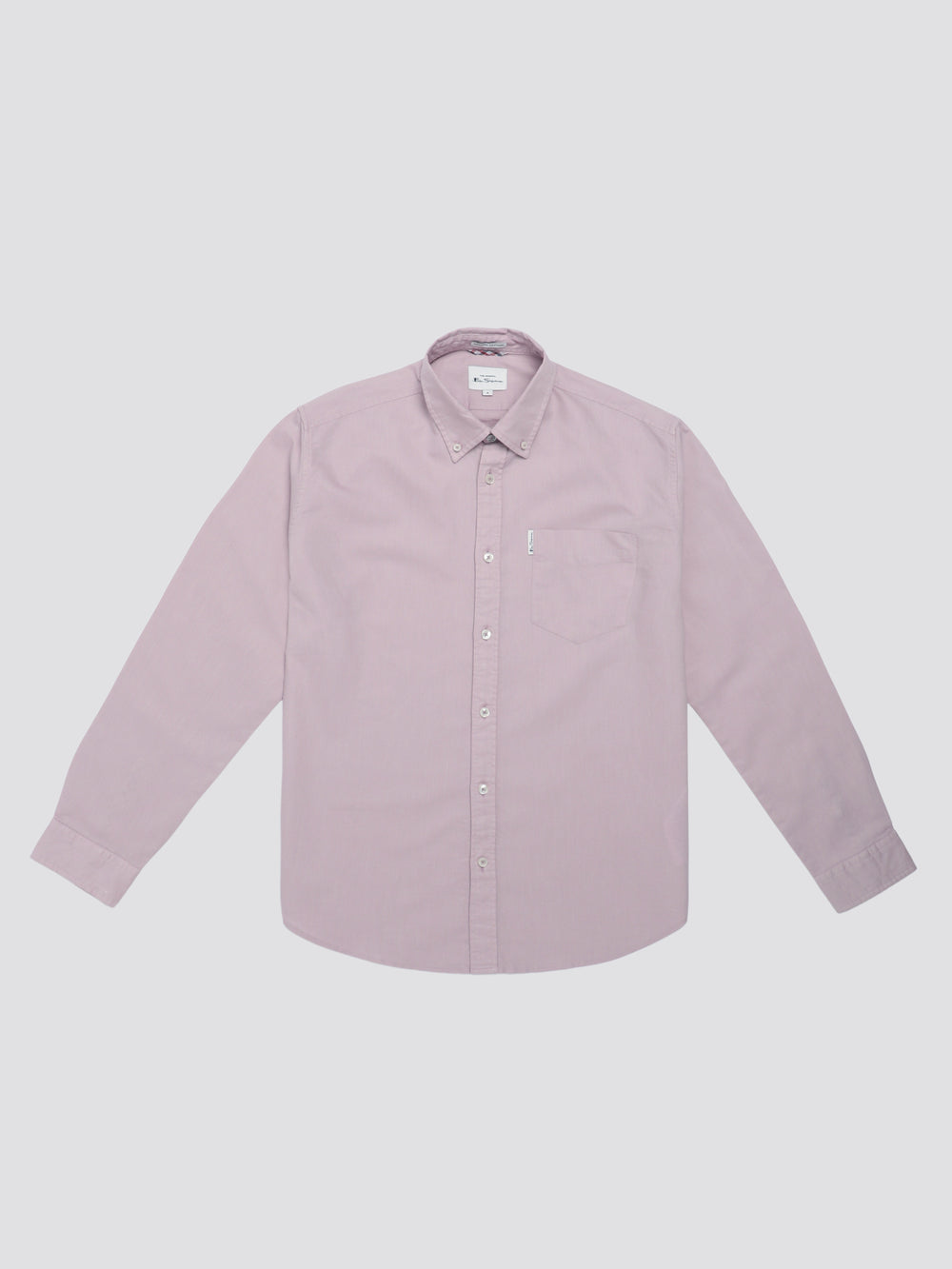 Chemises Ben Sherman Signature Oxford Long Sleeve Violette | 62540-GPIV