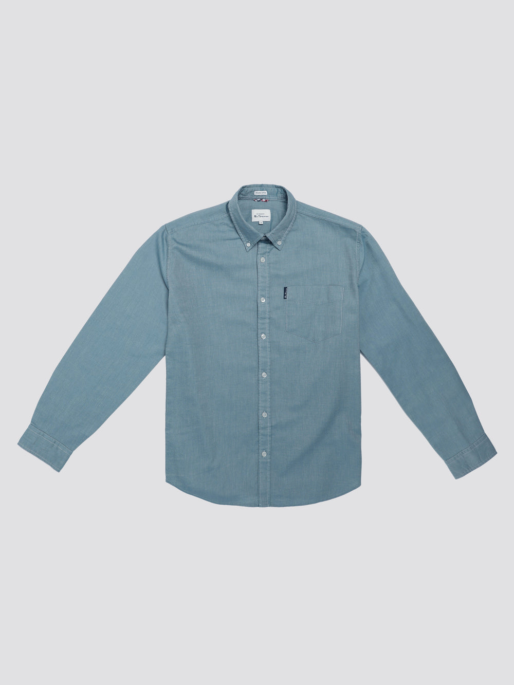 Chemises Ben Sherman Signature Oxford Turquoise | 19687-DFKY