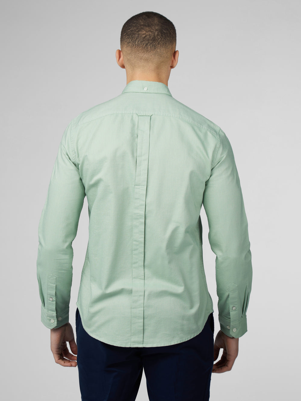 Chemises Ben Sherman Signature Oxford Vert | 43521-IELF