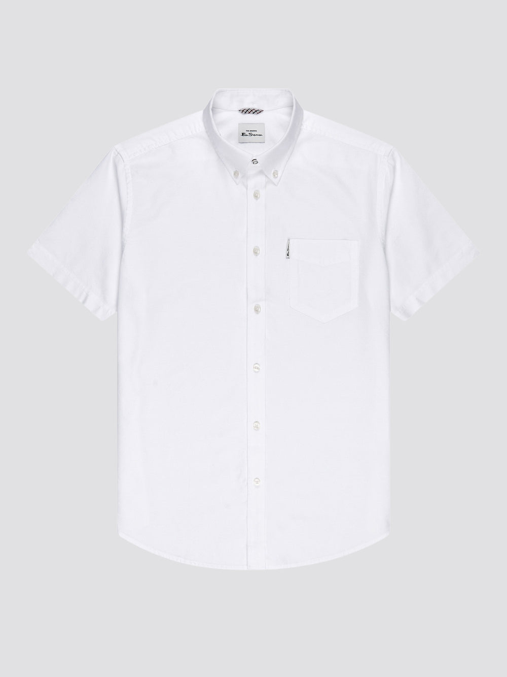 Chemises Ben Sherman Signature Short Sleeve Oxford Blanche | 05972-CUNX