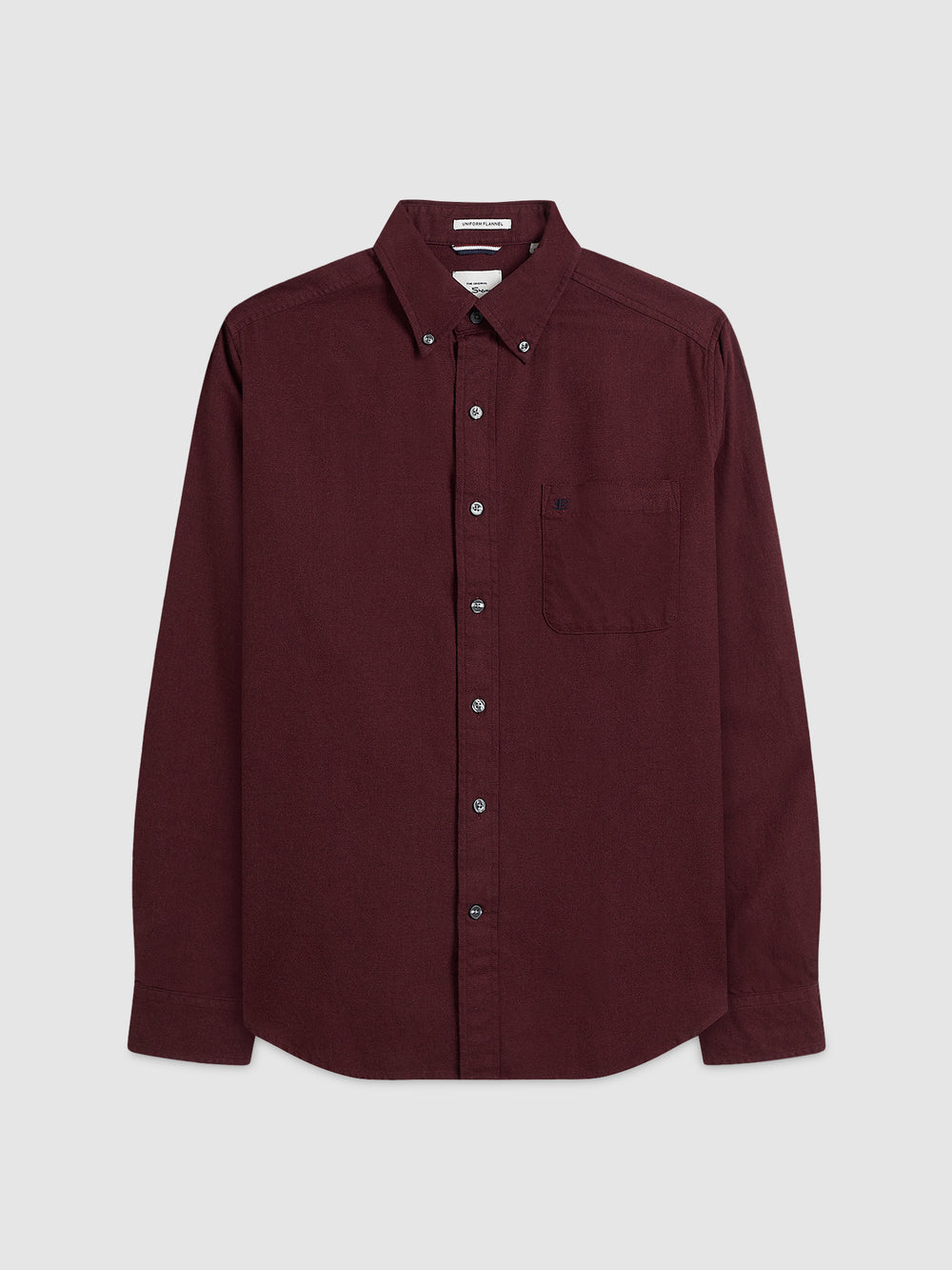 Chemises Ben Sherman Uniform Flannel Bordeaux Bleu Marine Beige | 06235-NQYZ