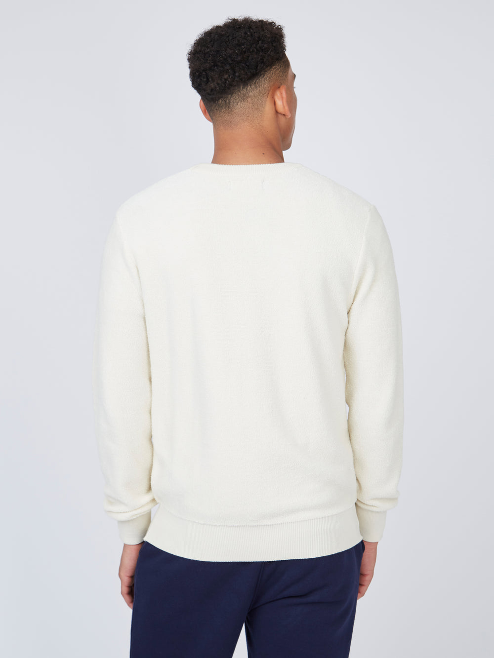 Knitwear Ben Sherman B by Ben Sherman Textured Blanche | 12548-TISF