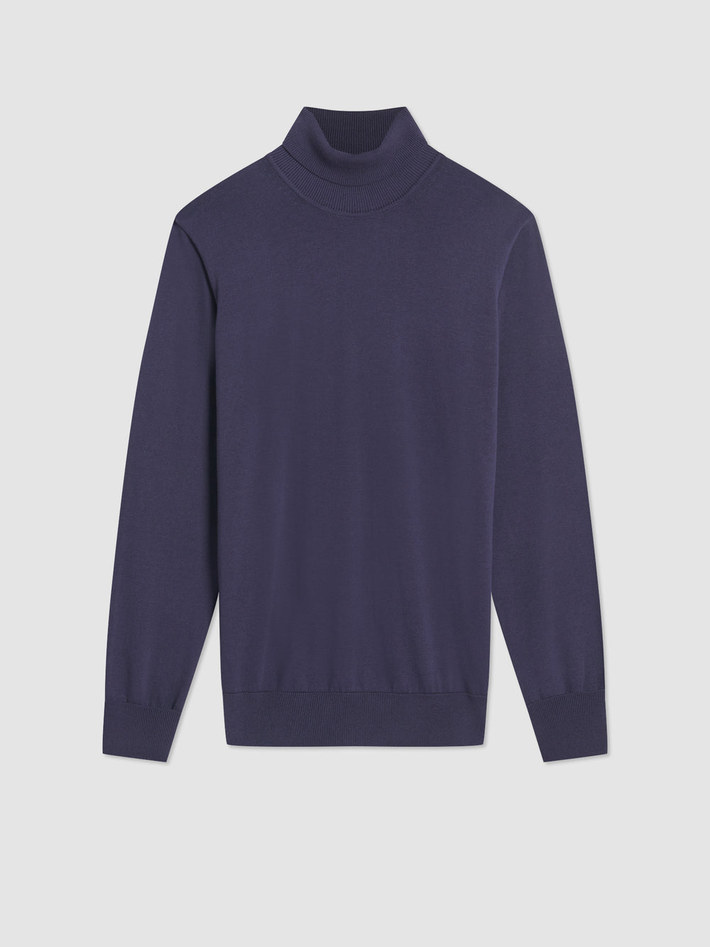 Knitwear Ben Sherman Signature Roll Neck Violette | 10597-BOHG