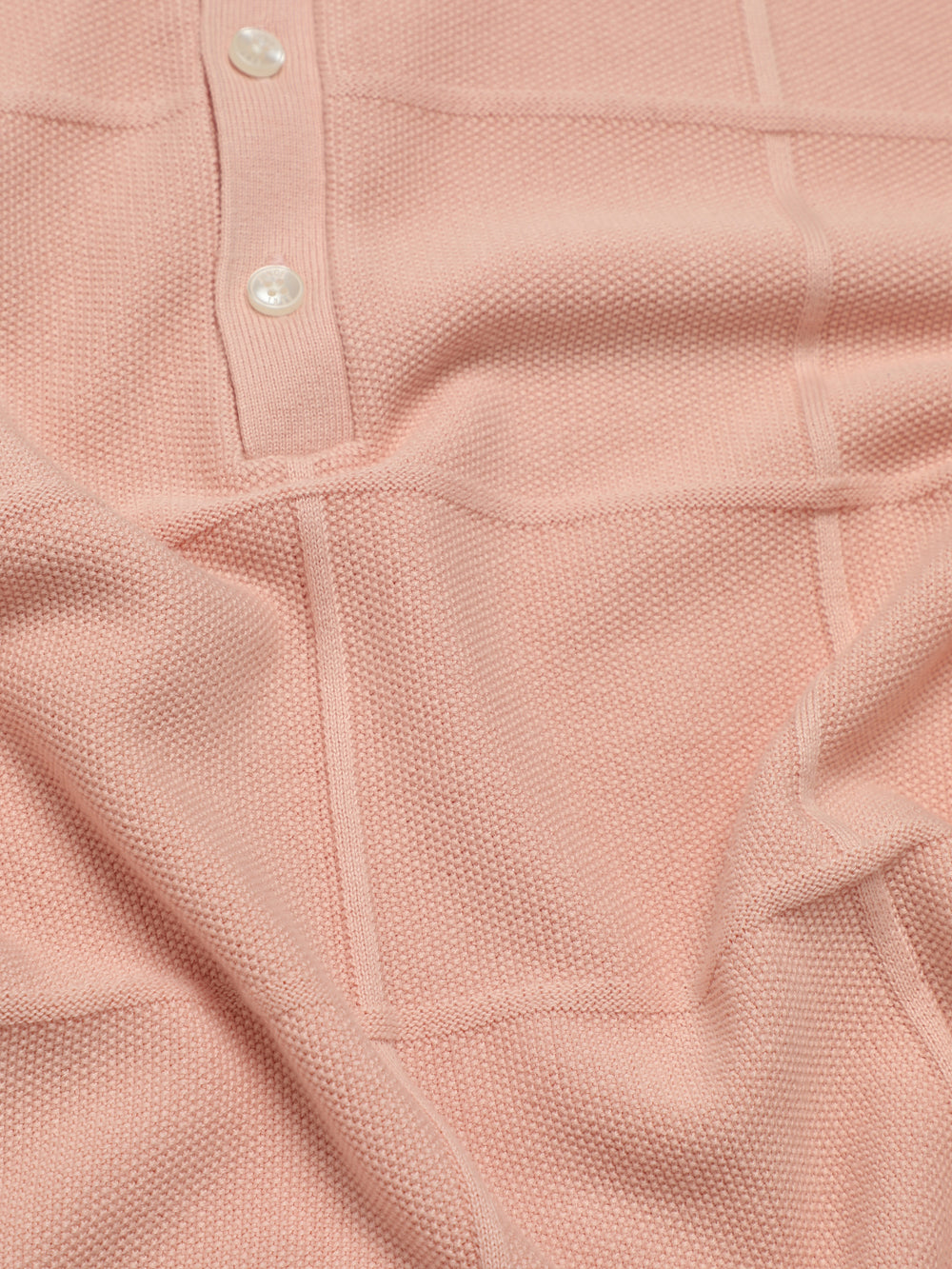 Knitwear Ben Sherman Signature Textured Polo Rose | 32685-ASQV