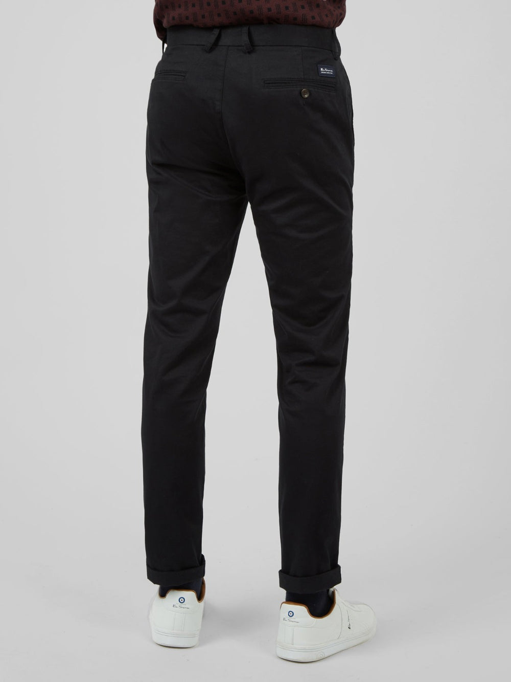 Pantalon Ben Sherman Signature Skinny Stretch Chino Noir | 06541-YPOU