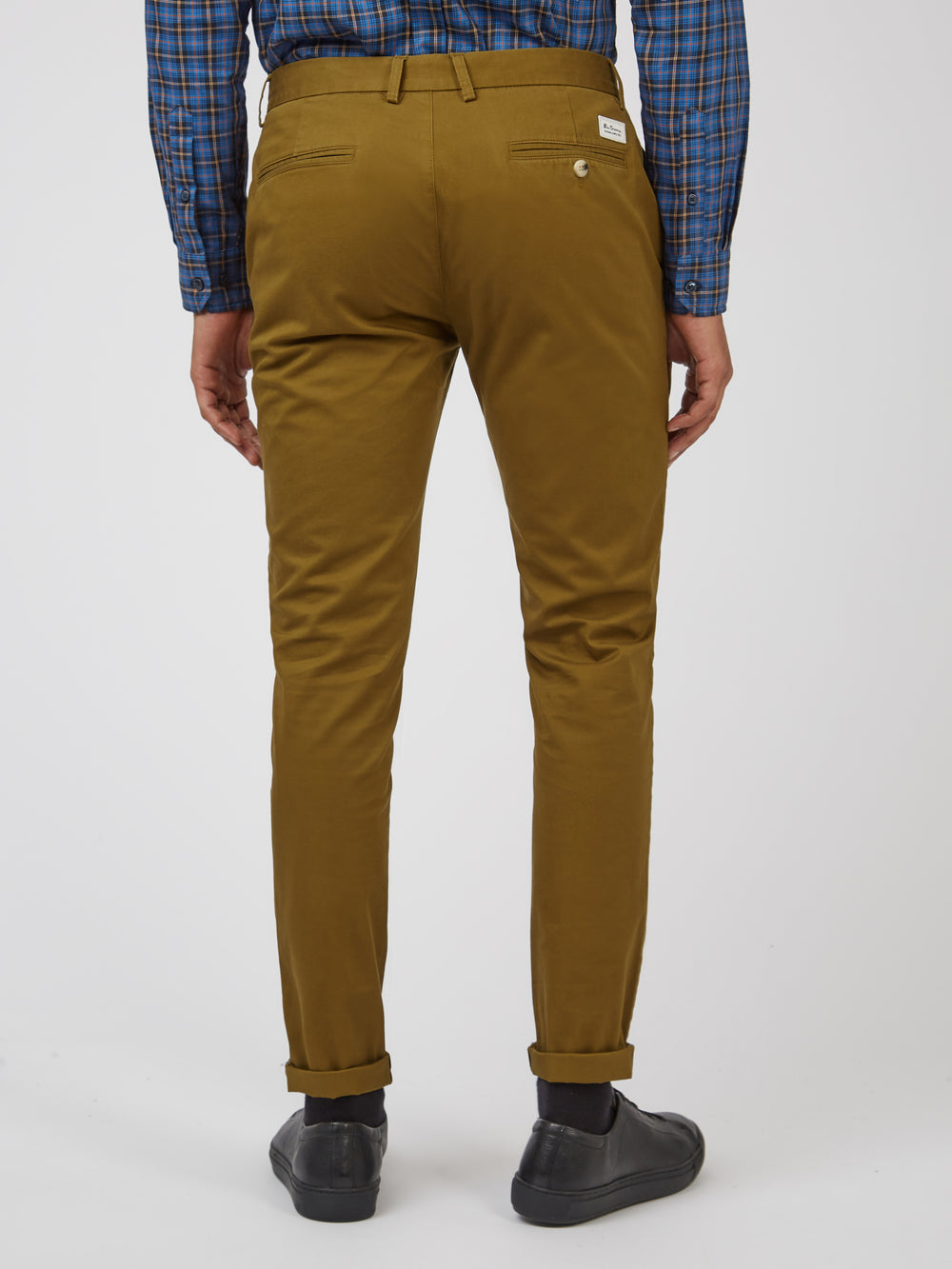 Pantalon Ben Sherman Signature Skinny Stretch Chino Marron | 35194-LQJG