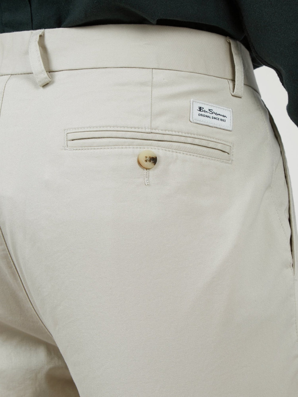 Pantalon Ben Sherman Signature Skinny Stretch Chino Blanche | 08649-INYU