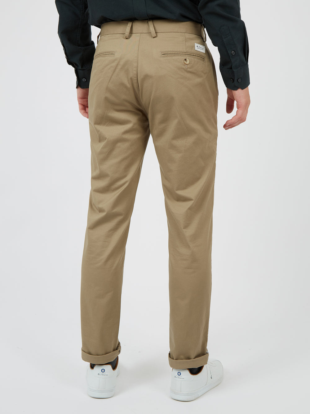 Pantalon Ben Sherman Signature Skinny Stretch Chino Grise | 13897-FJSK