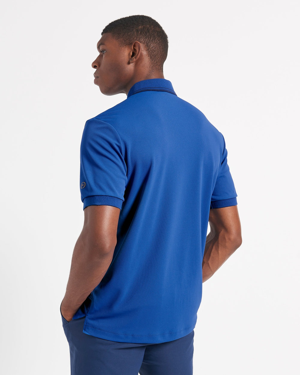 Polos Ben Sherman 360 Motion Stretch Bleu Bleu Royal | 91240-XBZG