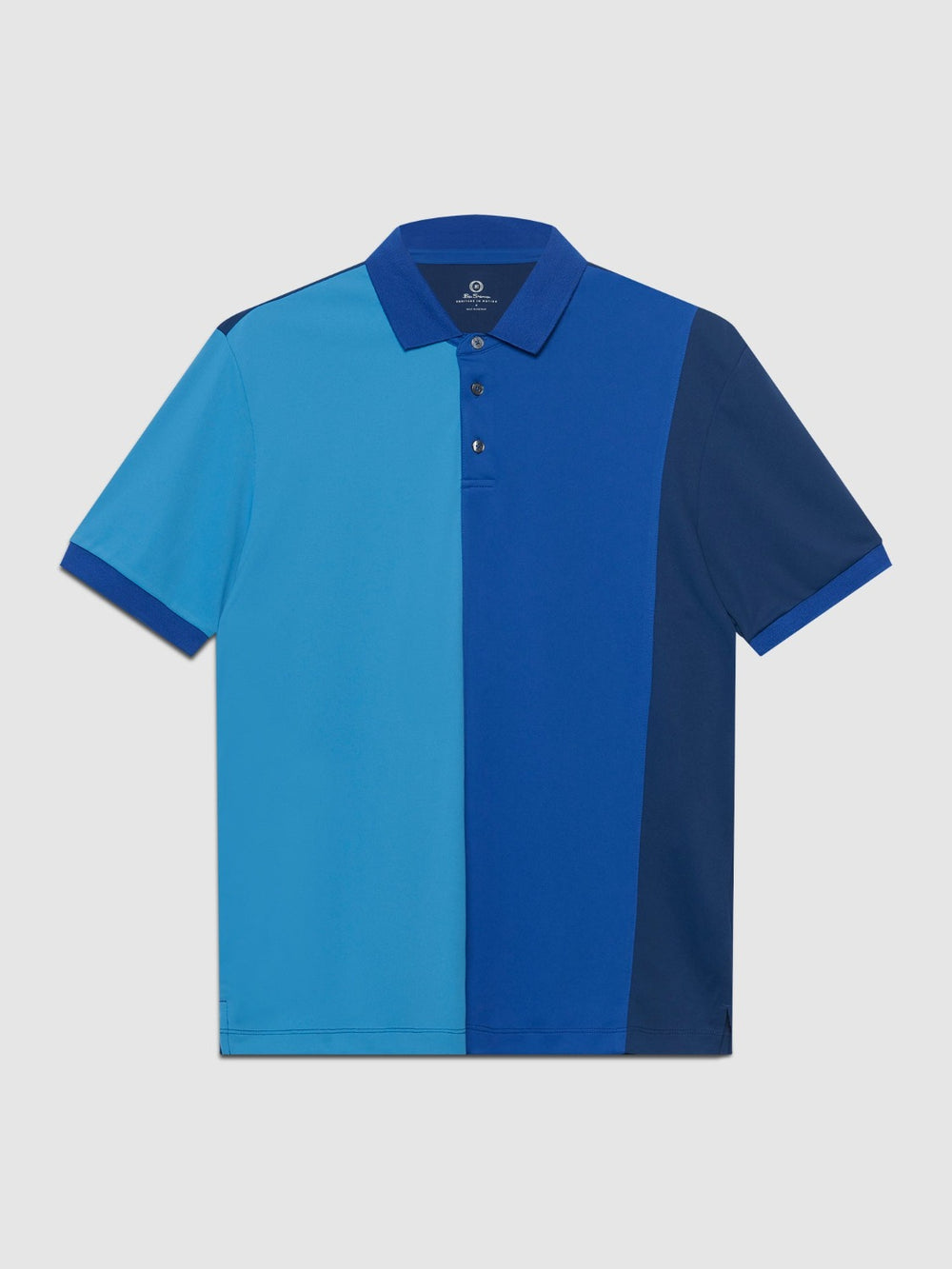 Polos Ben Sherman 360 Motion Stretch Colorblock Bleu Bleu Royal | 14586-IWTK