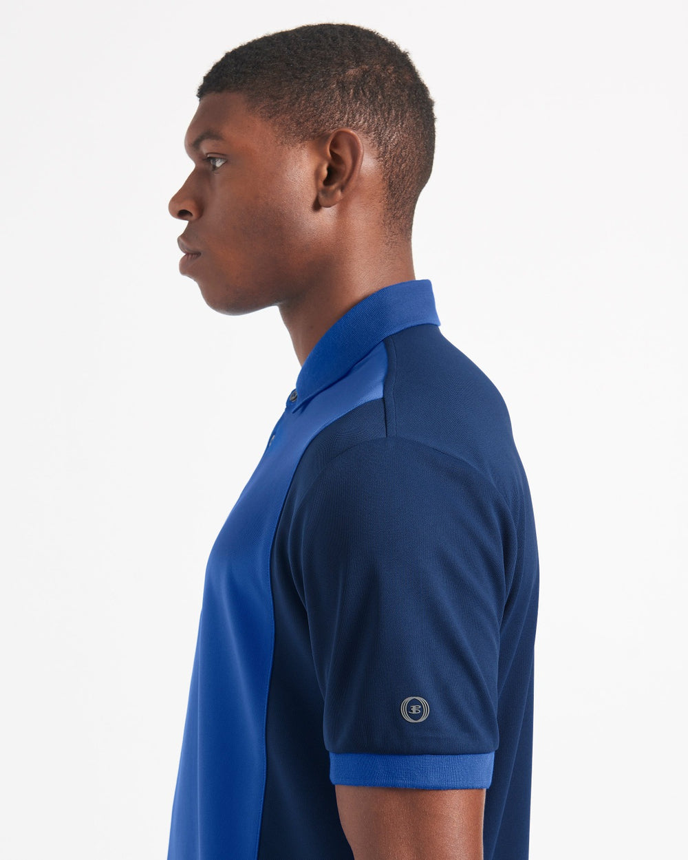 Polos Ben Sherman 360 Motion Stretch Colorblock Bleu Bleu Royal | 14586-IWTK