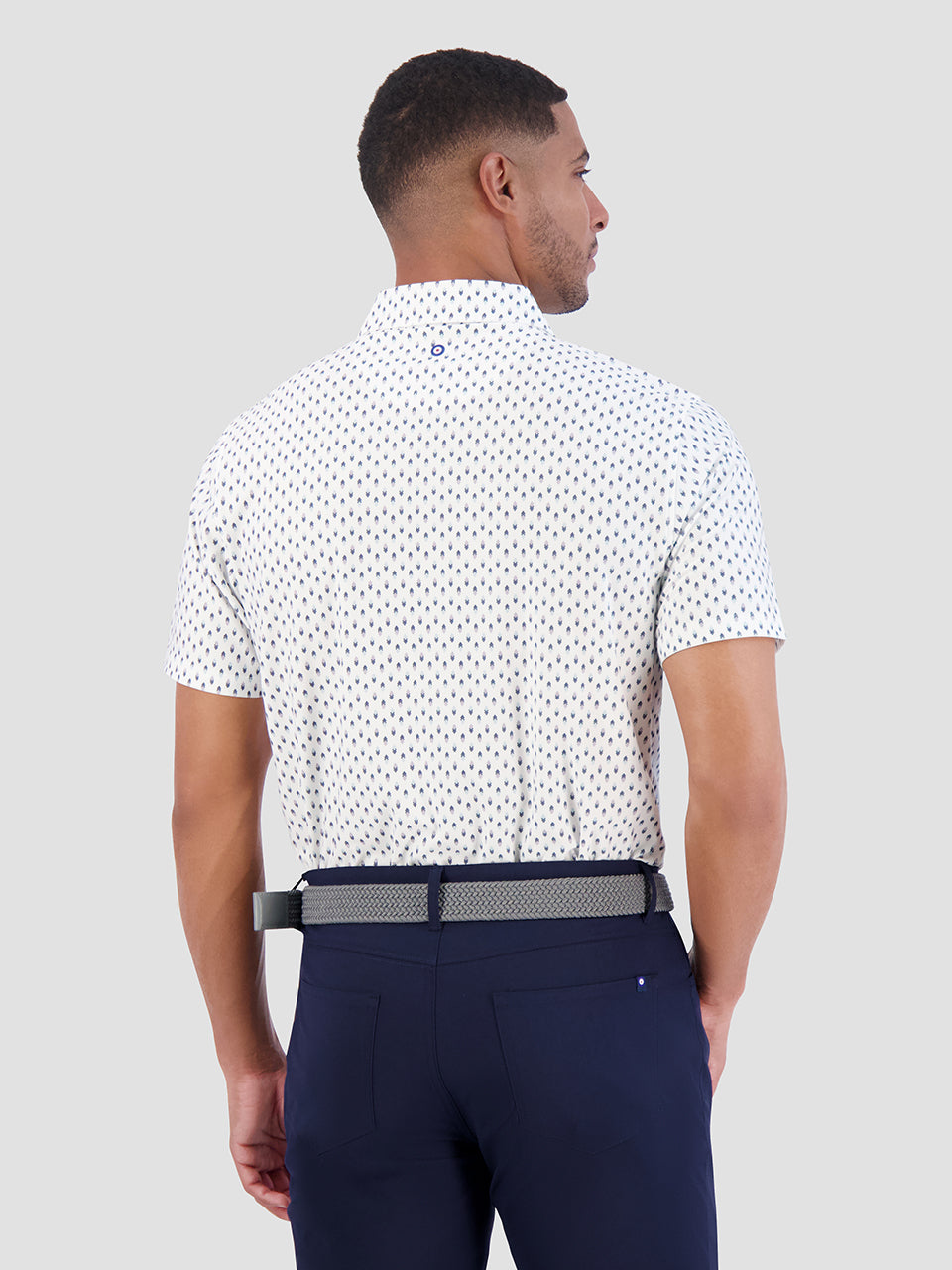 Polos Ben Sherman Chequerboard Geo Blanche | 30962-BMRG