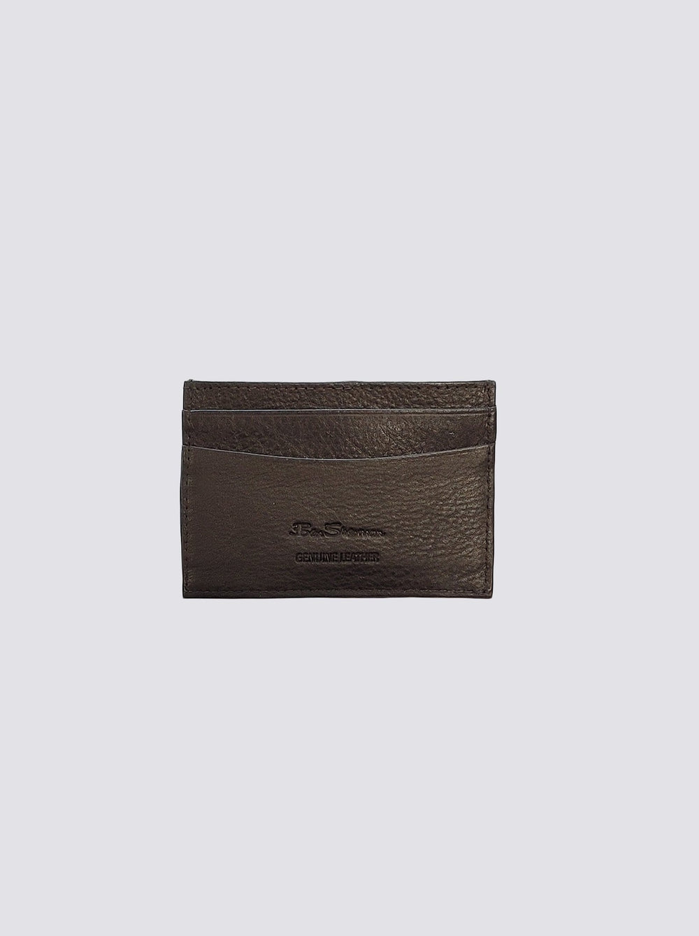 Portefeuilles Ben Sherman Koki Leather Card Holder Marron | 38751-RMDF