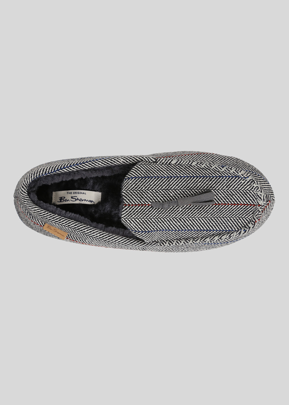 Slipper Ben Sherman Cliveden House Moccasin Grise | 15036-LCDB