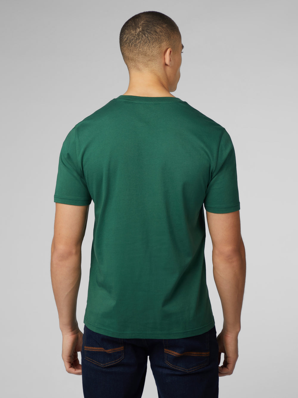 T-Shirt Ben Sherman Signature Mod Head Vert | 83620-KIHD