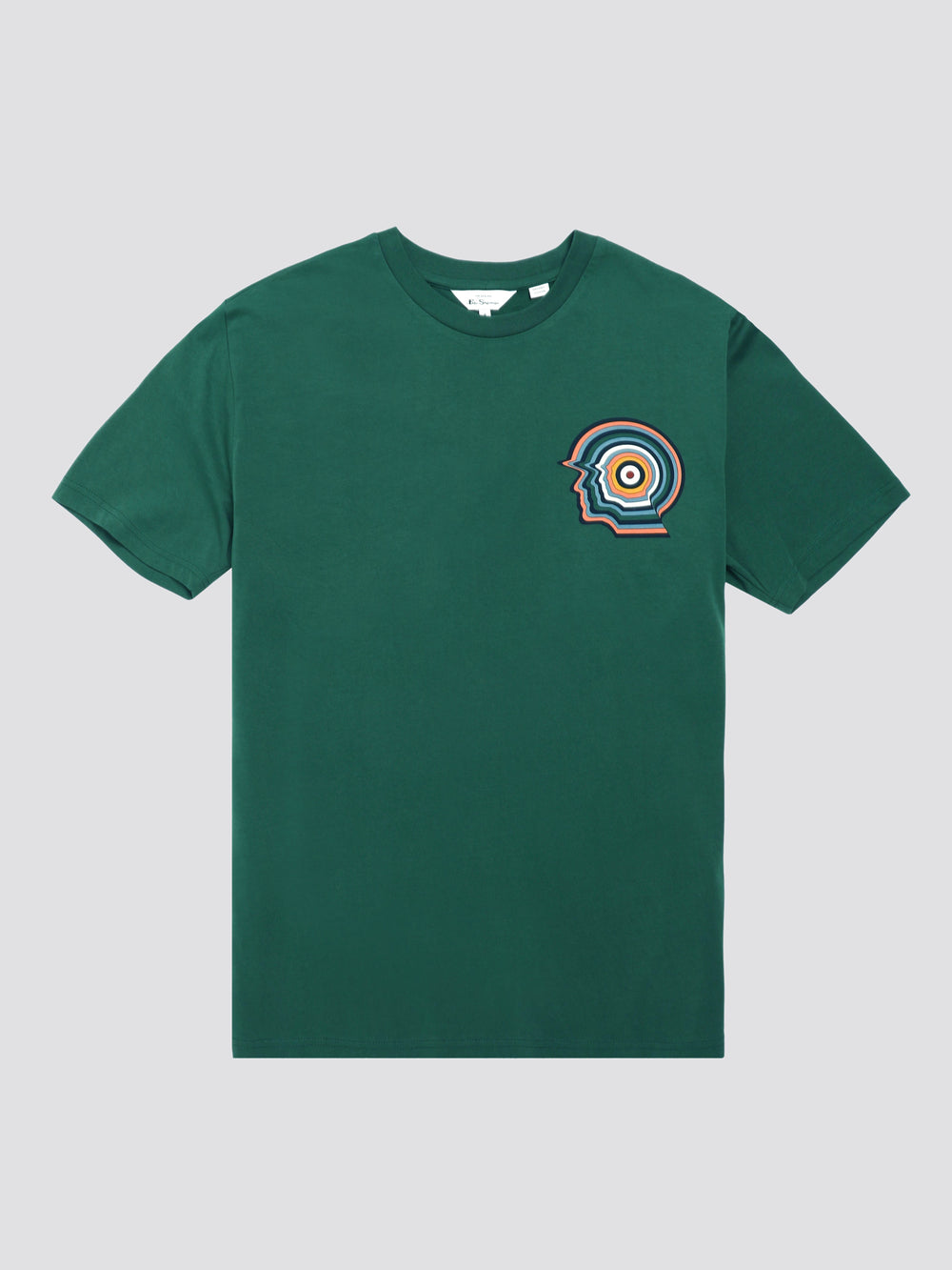 T-Shirt Ben Sherman Signature Mod Head Vert | 83620-KIHD