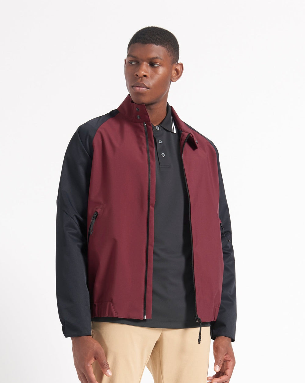 Vestes Ben Sherman Waterproof Harrington Bordeaux | 61874-CYMU