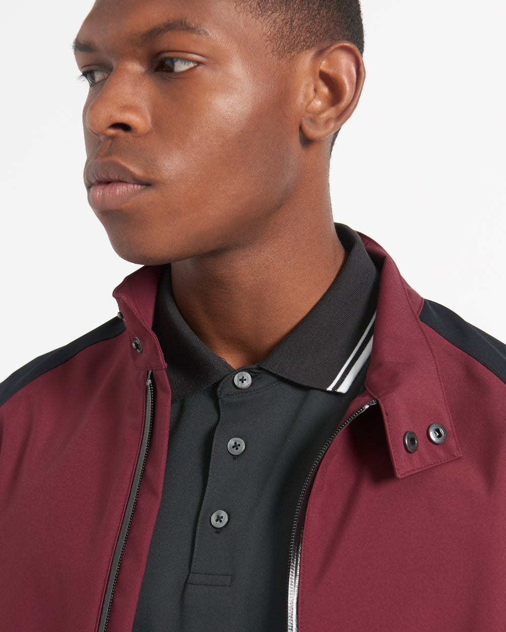 Vestes Ben Sherman Waterproof Harrington Bordeaux | 61874-CYMU